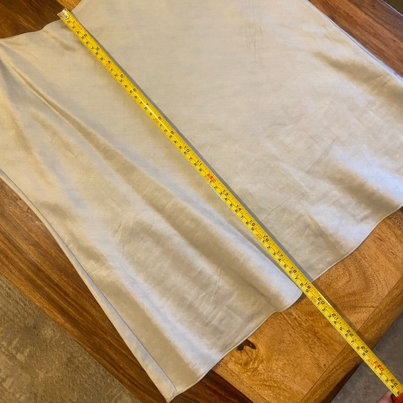 Theory Teah Camisole Linen Sheen Silver Fog - Picture 4 of 5